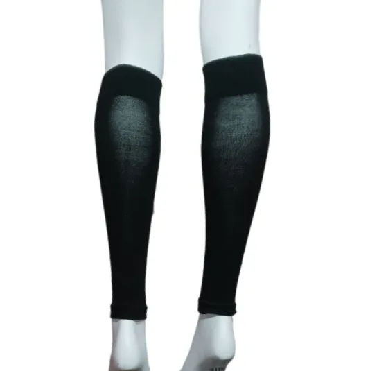 TRS technical football socks leg warmers P644 P777 black